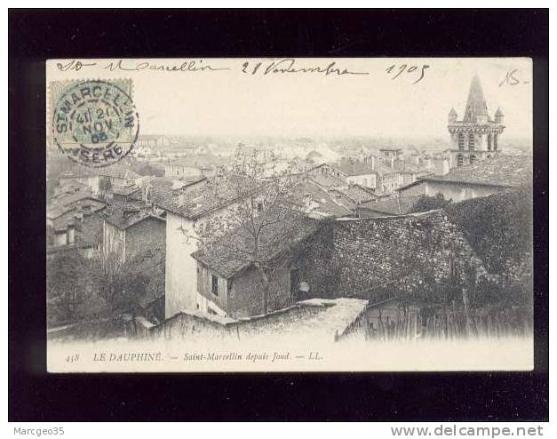 Saint Marcellin Depuis Joud édit.LL N° 438 Belle Carte - Saint-Marcellin