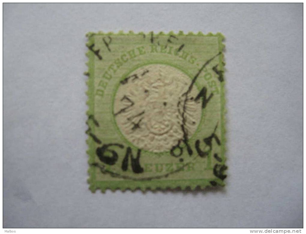 ALLEMAGNE Empire (o) YT N°20 - Aigle Grand écusson - Cote 45 € - Used Stamps