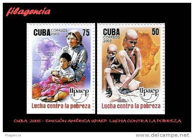 AMERICA. CUBA MINT. 2005 EMISIÓN AMÉRICA UPAEP. LUCHA CONTRA LA POBREZA - Unused Stamps