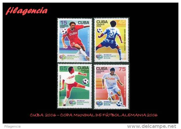 AMERICA. CUBA MINT. 2006 COPA MUNDIAL DE FÚTBOL ALEMANIA 2006 - Nuevos