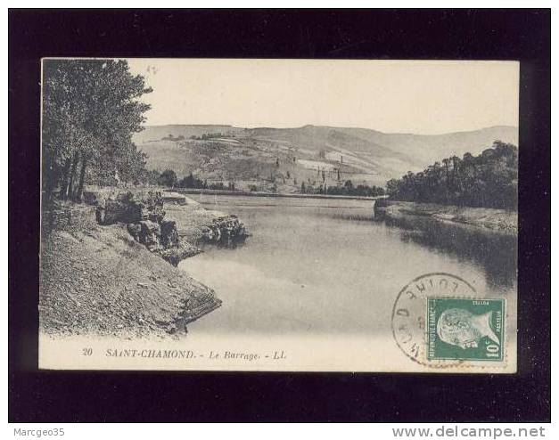 St Chamond Le Barrage édit.LL N° 20 Belle Carte - Saint Chamond