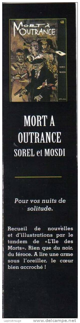 Marque Page SOREL Et MOSDI Pour Mort à Outrance - Bladwijzers