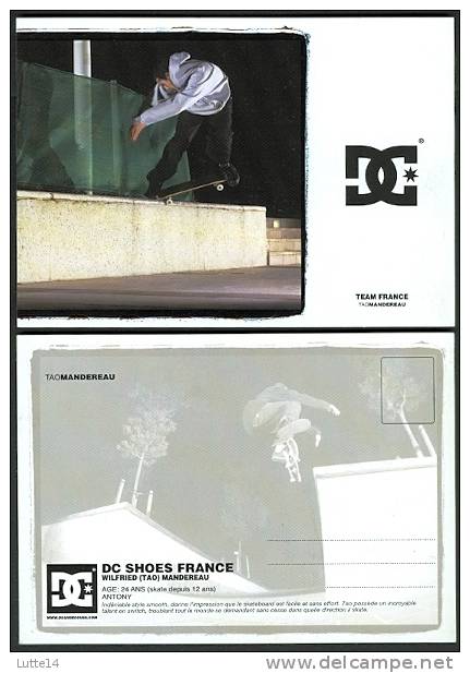 DC : Wilfried MANDEREAU - TAO - Skate - Team France - - Skateboard