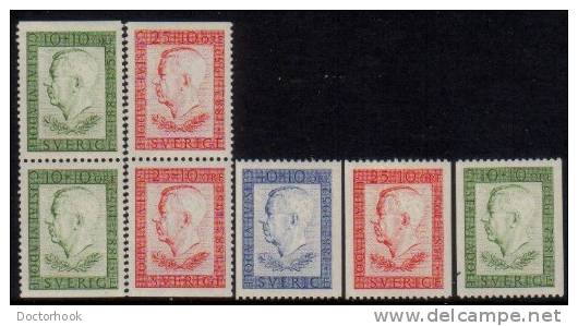 SWEDEN   Scott #  B 42-6**  VF MINT NH - Unused Stamps