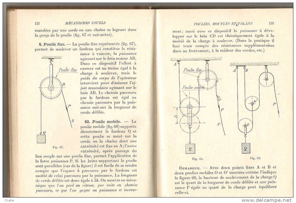 -  Mécanismes Usuels :  F. Harang  - 1925 - Über 18