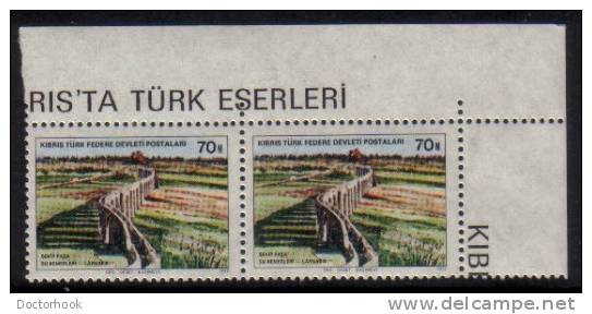 TURKEY--NORTHERN CYPRUS   Scott #  46-9**  VF MINT NH Pairs - Nuovi