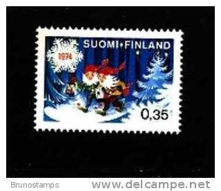 FINLAND - 1974  CHRISTMAS  MINT NH - Ungebraucht