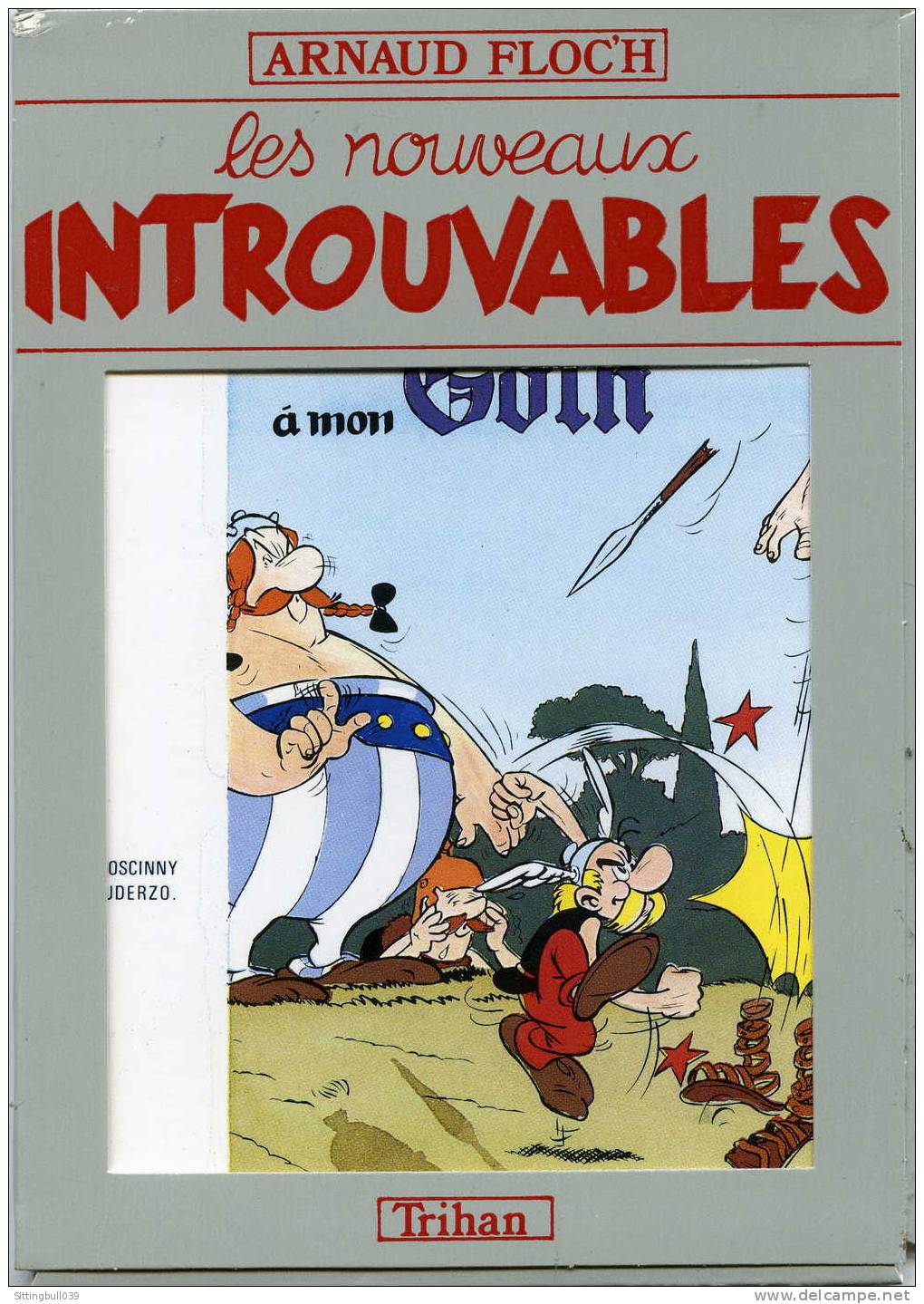 ASTERIX DANS LES NOUVEAUX INTROUVABLES. SERIE DE 8 CP DESSINEES PAR A. FLOC'H. COFFRET. TIRAGE LTE NTE SIG. ED. TRIHAN - Postcards