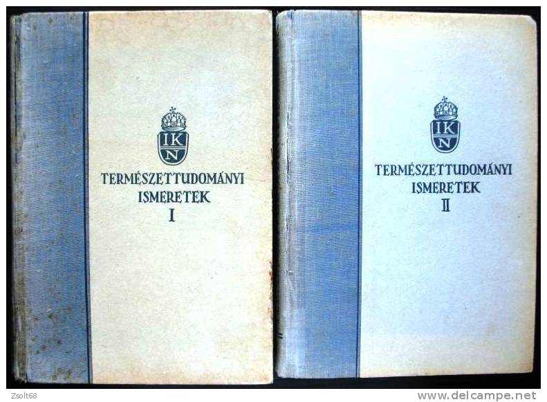 NATURAL SCIENCE  - ENCYCLOPAEDIA  I-II.   1937.  ( Hungarian Language ) - Enciclopedie