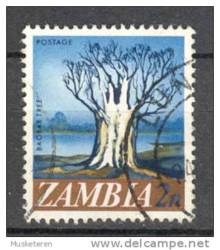 Zambia 1968 Mi. 40  2 N Baobab Tree Affenbrotbaum - Zambia (1965-...)