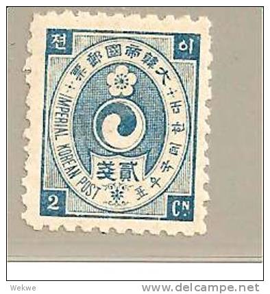 KorI Mi.Nr.15/ KOREA -  Yin Yang 2 Ch. 1900 * - Korea (...-1945)