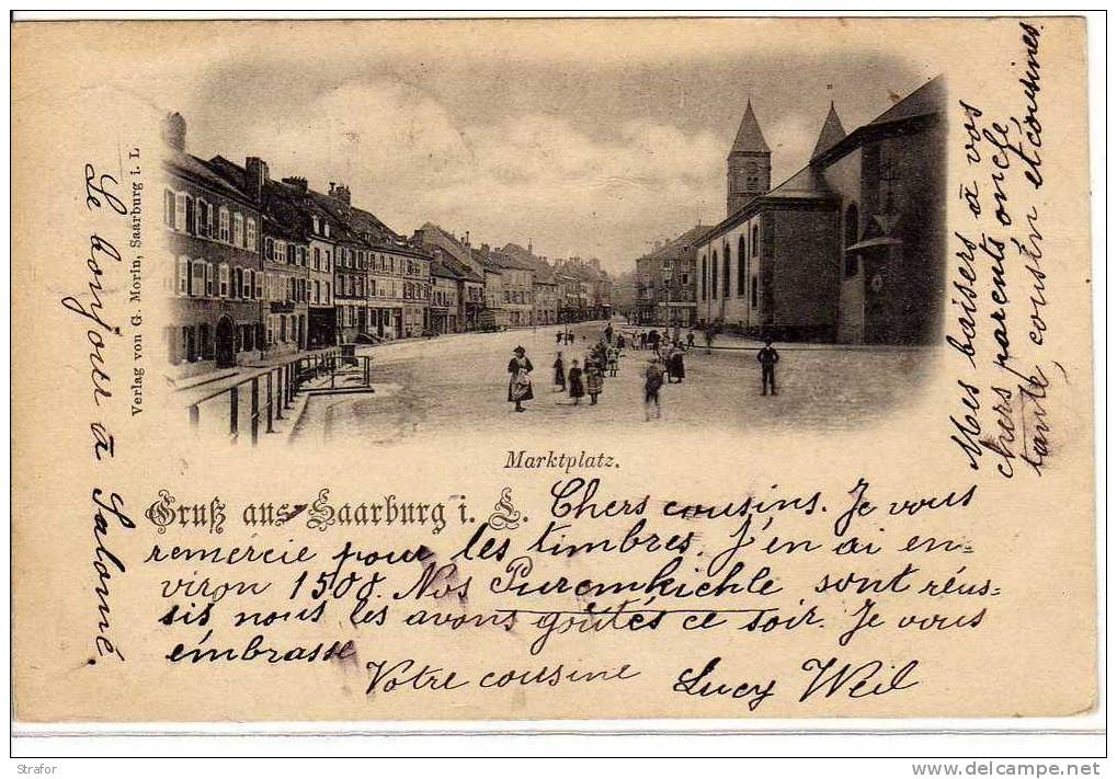 57274 SARREBOURG 1898 - Sarrebourg