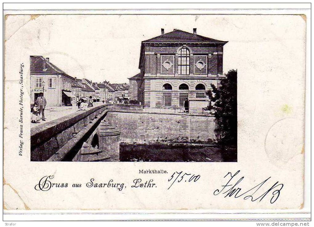 57291 SARREBOURG 1900 - Sarrebourg