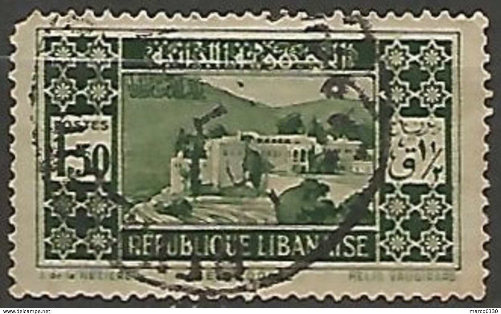 GRAND LIBAN  N° 136 OBLITERE - Usati