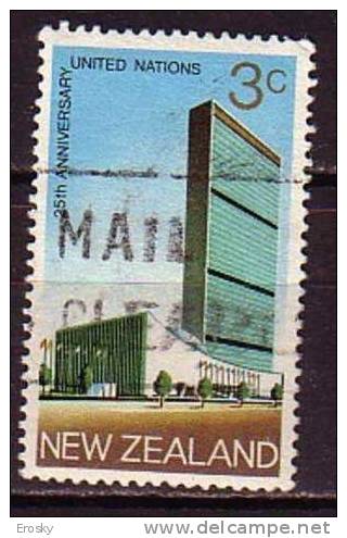 PGL - NOUVELLE ZELANDE Yv N°504 - Used Stamps