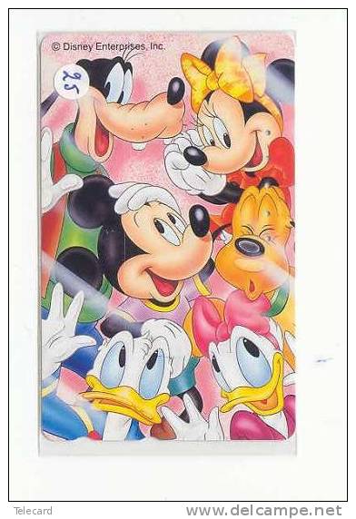 Télécarte DISNEY Japon (25)  Phonecard Japan * Telefonkarte Japan * Mickey Mouse - Disney