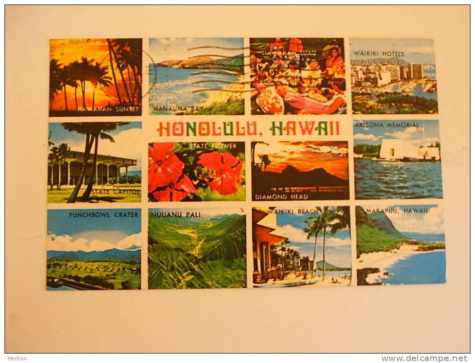 HAWAII - Honolulu -Makapuu, Nuuanu Pali Etc   VF  D52657 - Honolulu