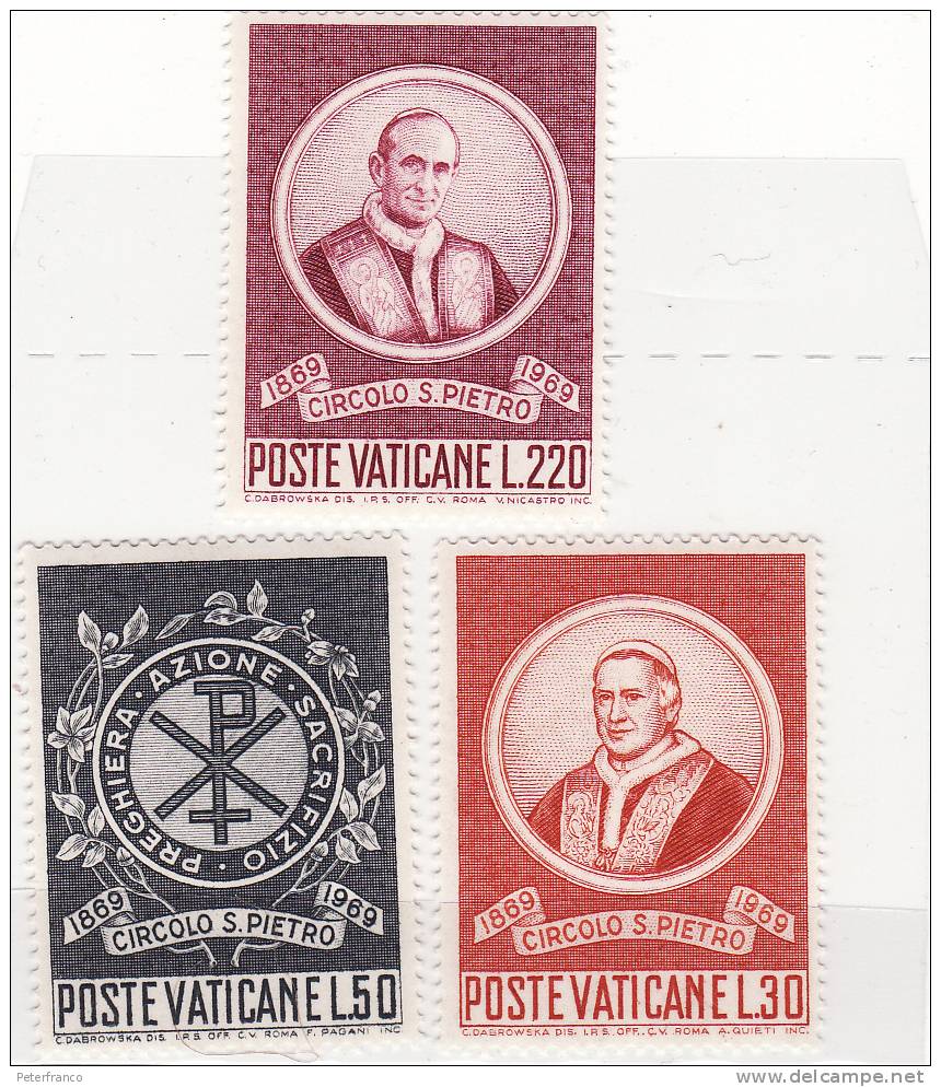 Vaticano - Circolo S, Pietro - Unused Stamps