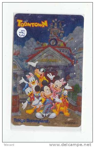 Telefonkarte Japan (43)  Télécarte DISNEY Japon * Phonecard Japan * Telefonkarte Japan * Mickey Mouse - Disney