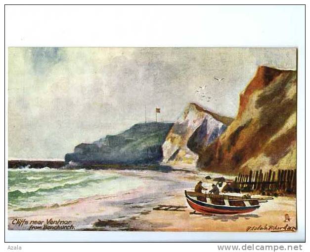 006683  -  RICHARDSON  -  Cliffs Near Ventnor From Bonchurch - Autres & Non Classés