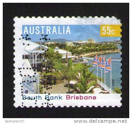 Timbre Oblitéré Used Stamp South Park Brisbane 55c Australie Australia 2008 WNS AU096.08 - Variétés Et Curiosités