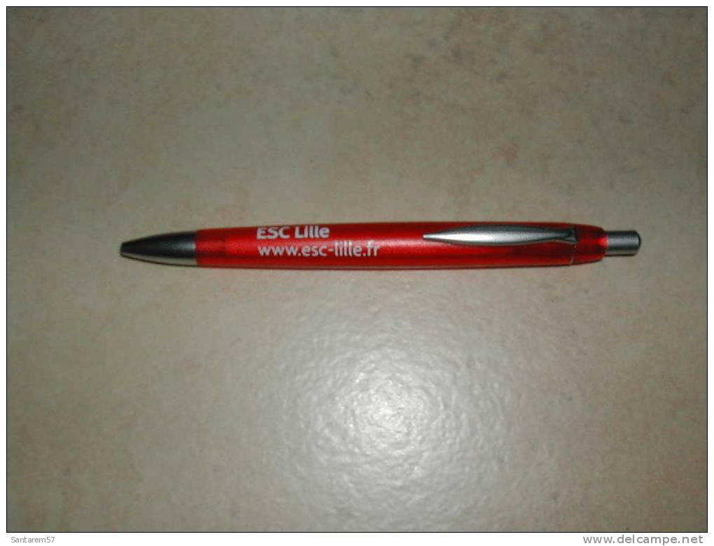 Stylo Pen ESC Lille Www.esc-lille.fr Ecole De Commerce FRANCE - Pens