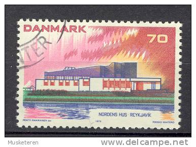 Denmark 1973 Mi. 545  70 Ø NORDEN Haus Des Nordens Reykjavik - Oblitérés