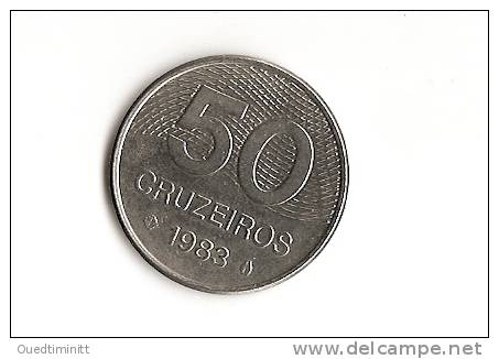 Brésil.50 Cruzeiros.1983. - Brasil