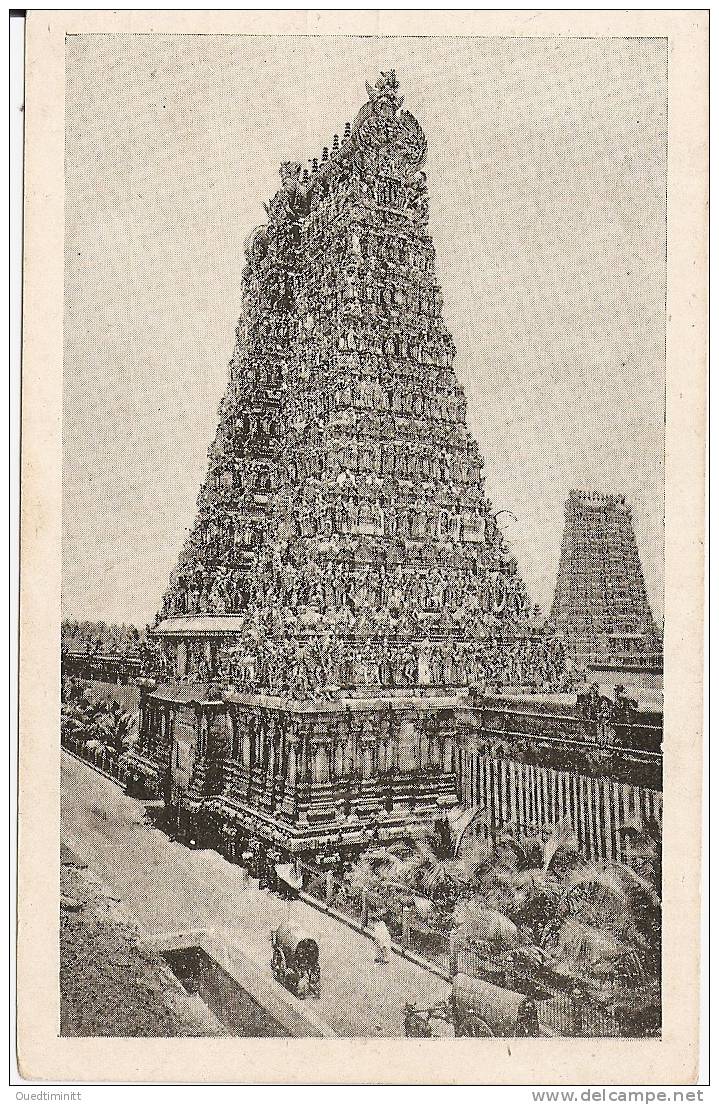 Inde ? Minakshi Temple , Madura. - Inde