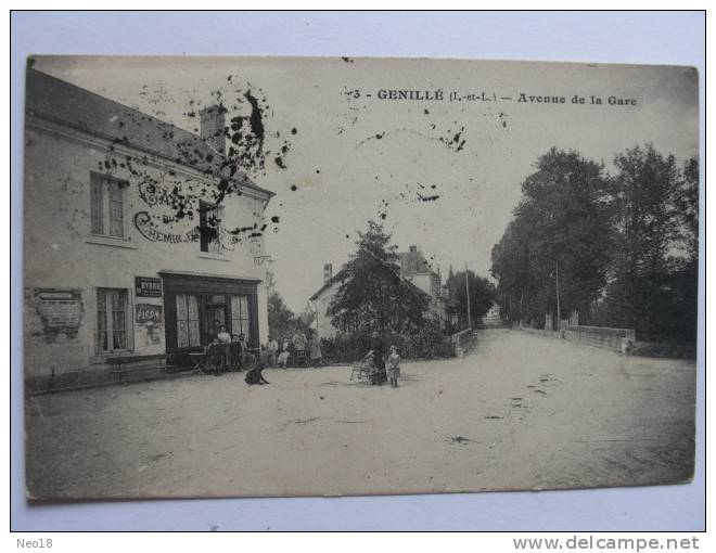 GENILLE AVENUE DE LA GARE - Genillé