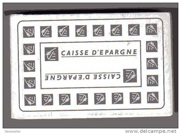 JEU DE CARTES - CAISSE D´EPARGNE - 32 CARTES A JOUER - HERON - NON UTILISEES - Carte Da Gioco