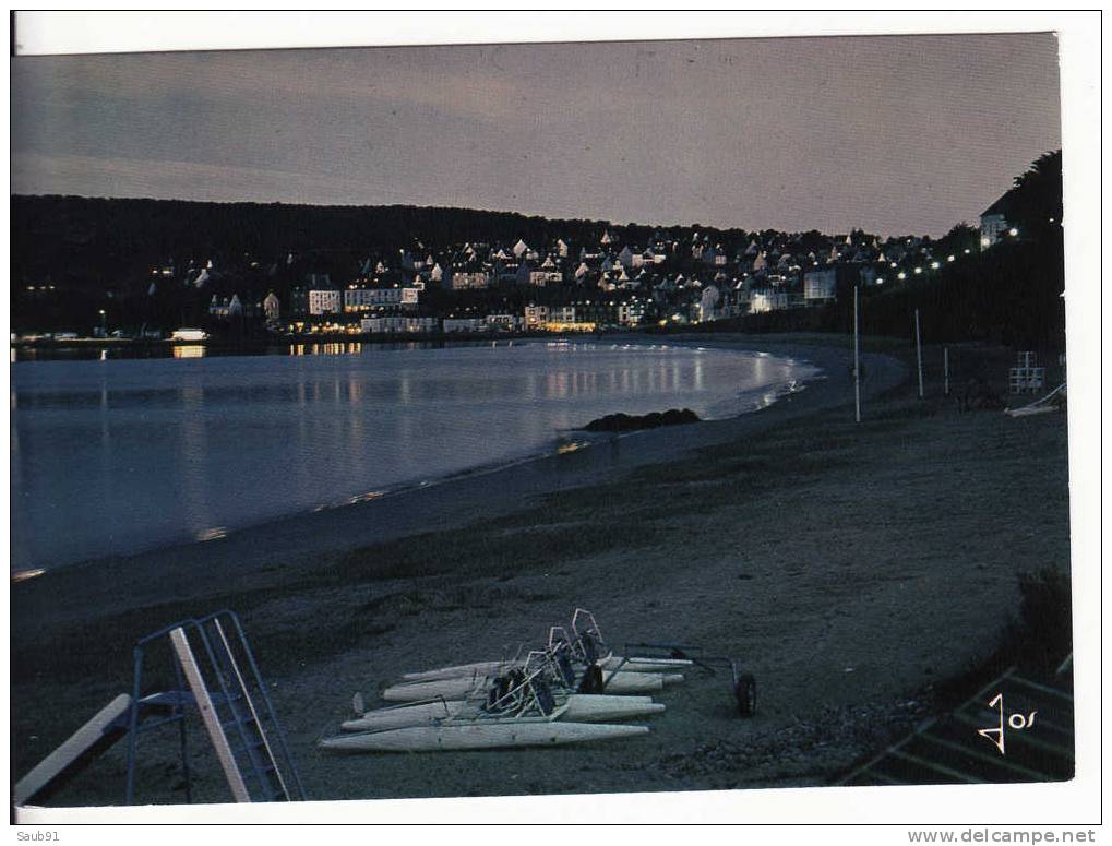 Crozon-Morgat-La Plage De Morgat Au Crépuscule-- Jos Le Doaré,Châteaulin--Circulé -Réf:481 - Morgat