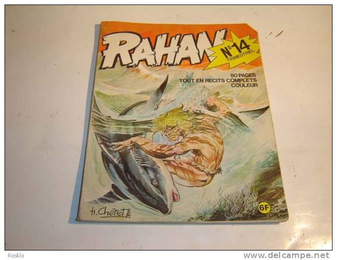 BD / RAHAN  N° 14 DE 1975  / CEUX DE LA TERRE HAUTE  / DANS L  ETAT - Rahan