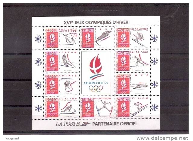 FRANCE:B.F.14 NSC:1992:"ALBERTVILLE 92".Jeux Olympiques D´Hiver. - Winter 1992: Albertville