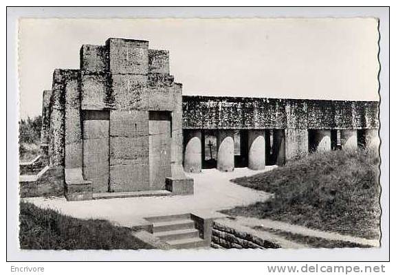 Cpsm Monument  De La Tranchée Des Baionnettes 4133 VERDUN ET CHAMPS DE BATAILLE Ed Forts De Vaux Et Douaumont - Monuments Aux Morts