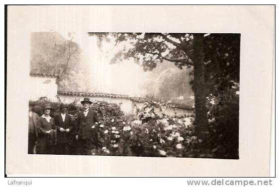 COLOMBIE-ref 07- Carte Photo  Texte Au Verso - Juin 1927- Quinta De Bolivar  - Carte Bon Etat - - Colombie