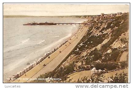 THE EAST CLIFF FR. THE ZIG ZAG WALK. BOURNEMOUTH. - Bournemouth (depuis 1972)