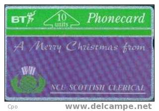 # UK_BT BTP55 NCU Scottish Clerical 10 Landis&gyr  7000ex Tres Bon Etat - BT Edición Privada