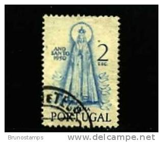 PORTUGAL  -  1950  HOLY YEAR  2 E.  FINE USED - Usati