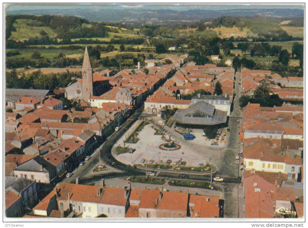 CPM 65 -   Rabastens De Bigorre Vue Générale Aérienne Le Centre - Rabastens De Bigorre