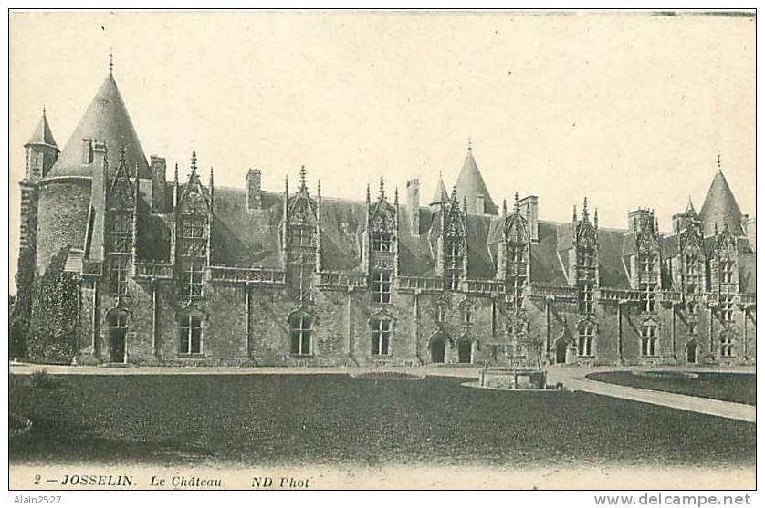 56 - JOSSELIN - Le Château (ND Phot, N° 2) - Josselin