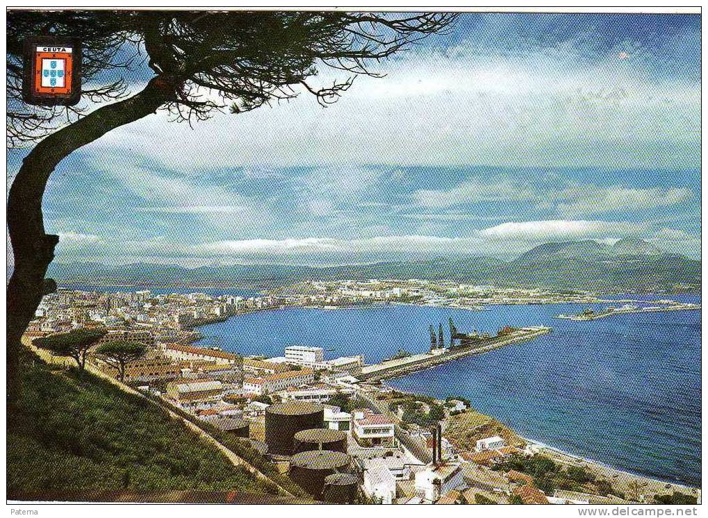 Vista Parcial De Ceuta,   Post Card,cartolina Postal - Ceuta