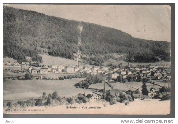 CPA Suisse,St Imier, Vue Generale - Saint-Imier 