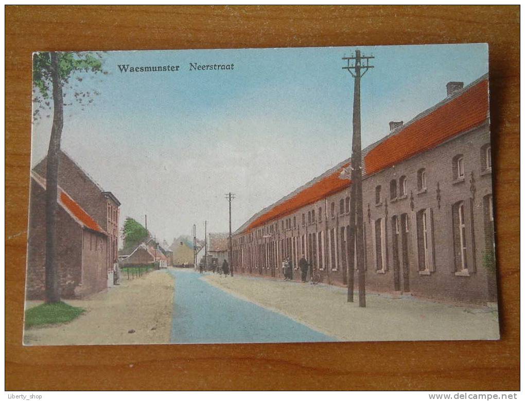 NEERSTRAAT / WAESMUNSTER - Anno ? ( Zie Foto Details ) !! - Waasmunster