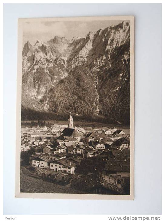 Mittenwald Mit Karwendel 1920's   VF D52793 - Mittenwald