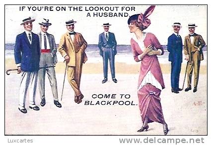 IF YOU'RE ON THE LOOKOUT FOR A HUSBAND. COME TO BLACKPOOL - Blackpool