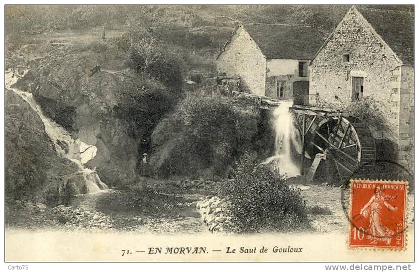 Moulin à Eau - Le Gouloux - Molinos De Agua