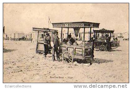 MALO Les BAINS..Marchands De Glaces Sur La Plage - Malo Les Bains