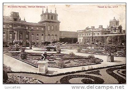 BLENHEIM PALACE. ITALIAN GARDENS  / TAUNT & CO. 2757. - Other & Unclassified