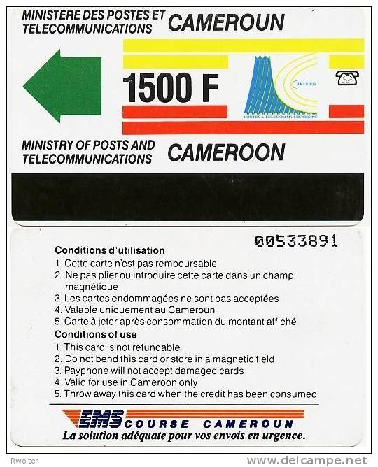 @+ Cameroun - 1500F Verso EMS - Cameroon